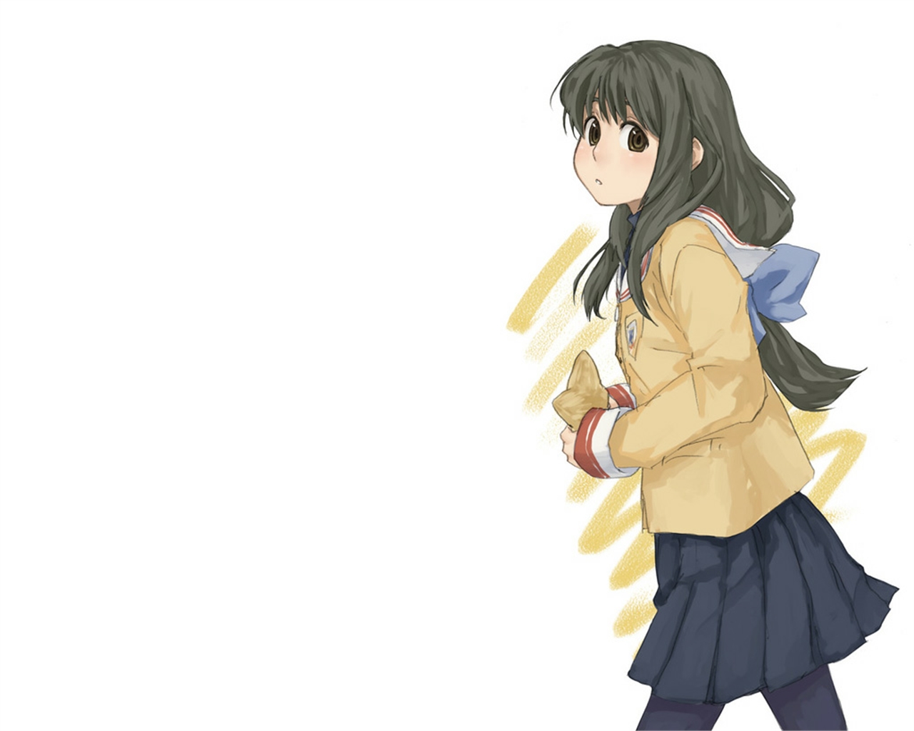 Handy-Wallpaper Animes, Clannad, Fuuko Ibuki kostenlos herunterladen.