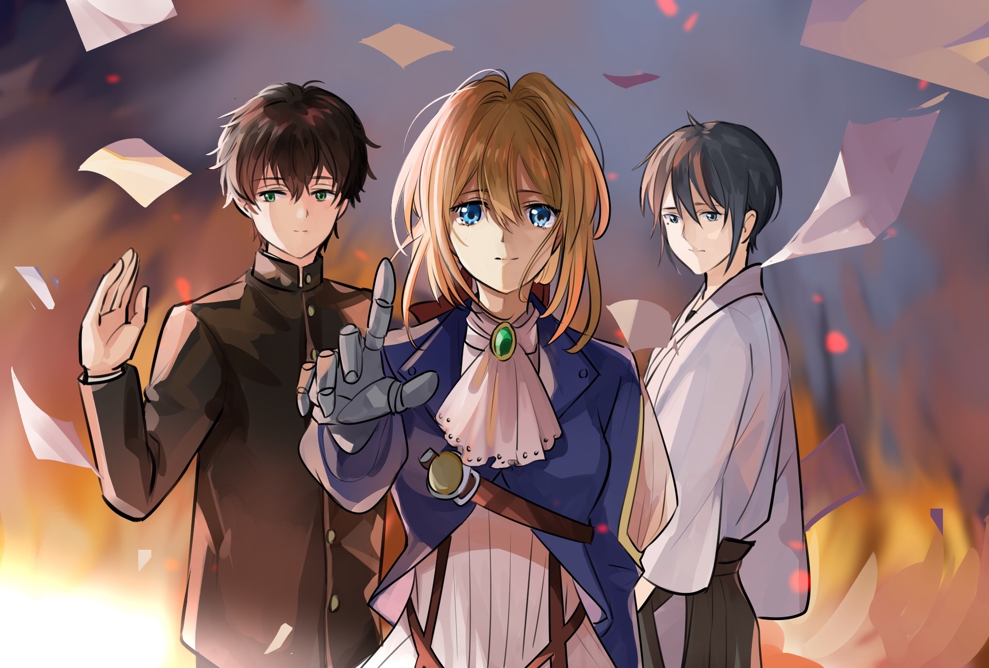 Laden Sie das Animes, Violet Evergarden (Charakter), Violet Evergarden-Bild kostenlos auf Ihren PC-Desktop herunter