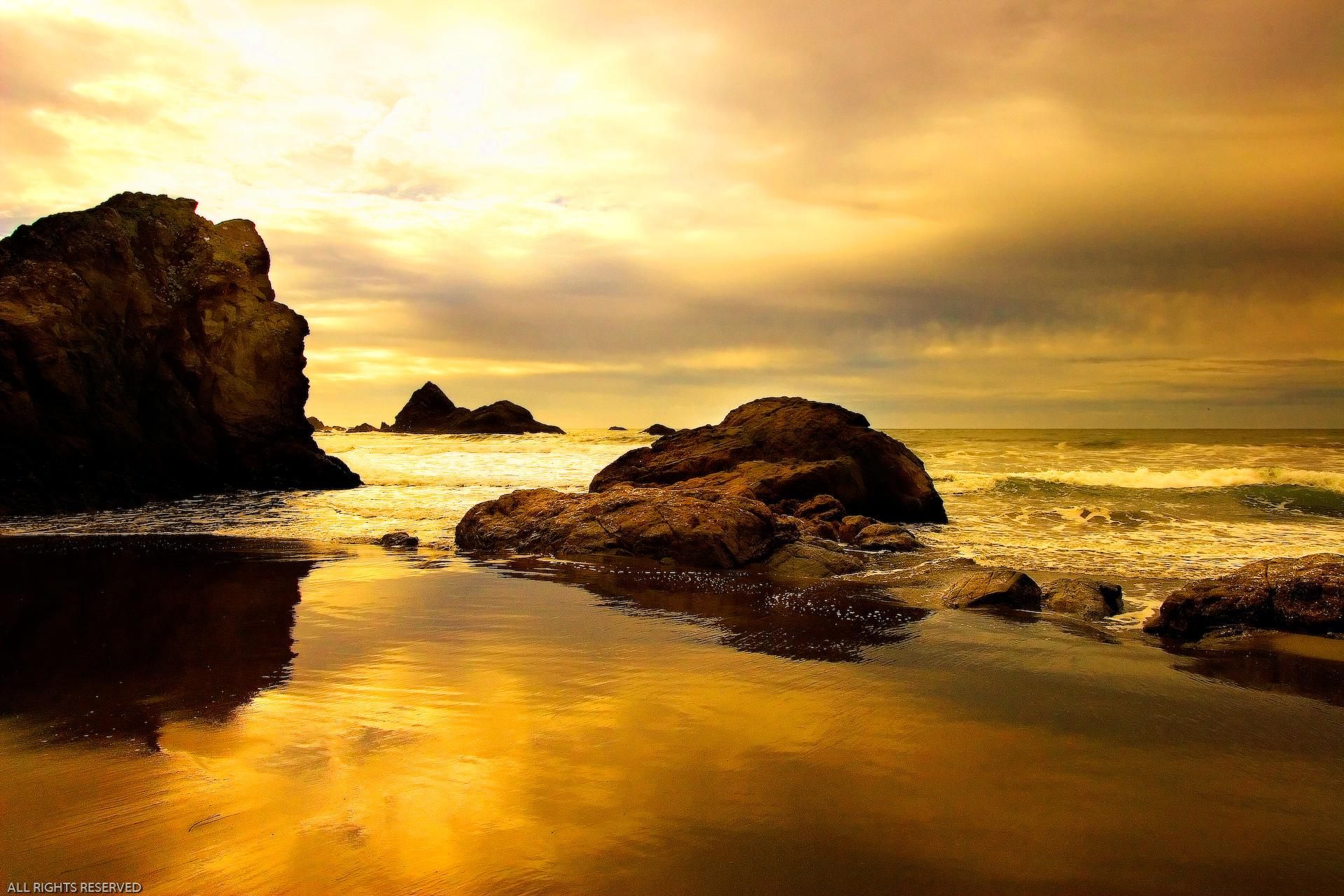 Descarga gratuita de fondo de pantalla para móvil de Cielo, Mar, Playa, Horizonte, Océano, Atardecer, Tierra/naturaleza.