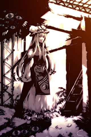 Baixar papel de parede para celular de Anime, Touhou, Yukari Yakumo gratuito.