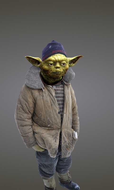 Descarga gratuita de fondo de pantalla para móvil de Humor, La Guerra De Las Galaxias, Yoda.