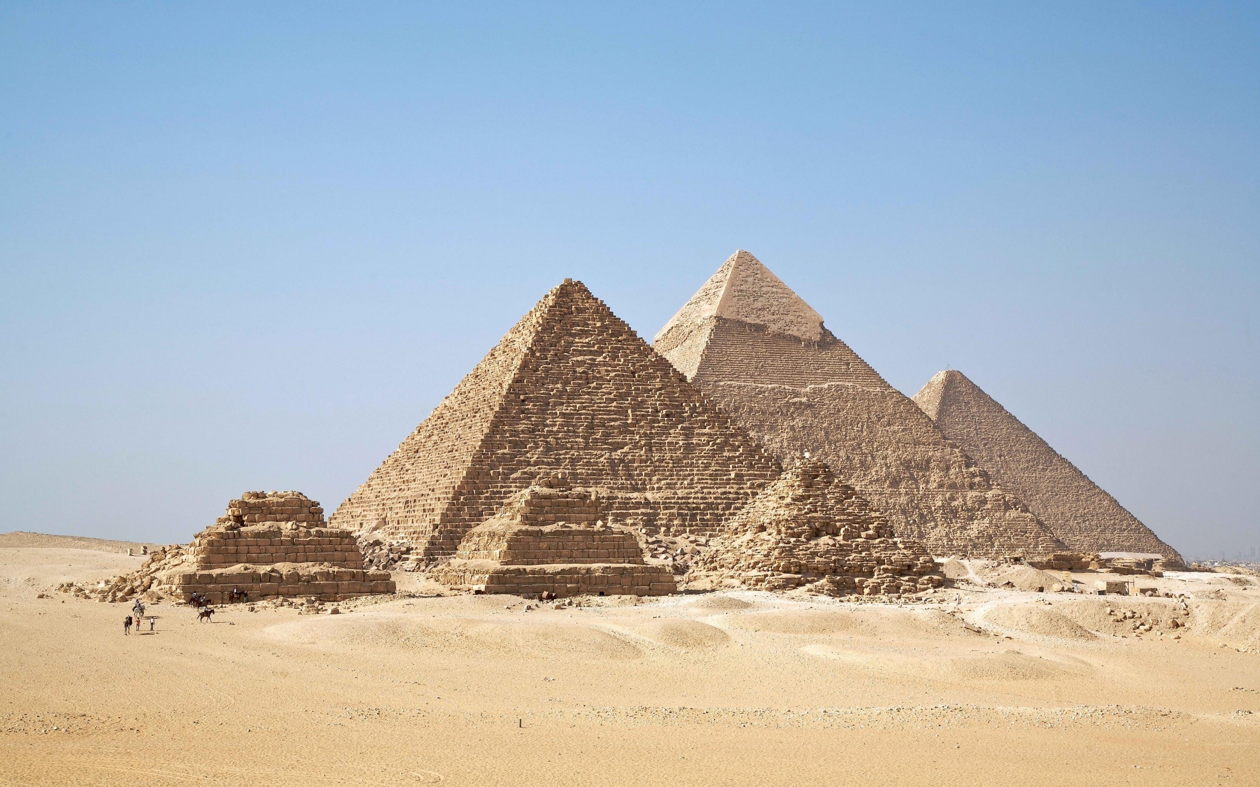 5054 скачать картинку архитектура, египет, пейзаж, пирамиды - обои и заставки бесплатно