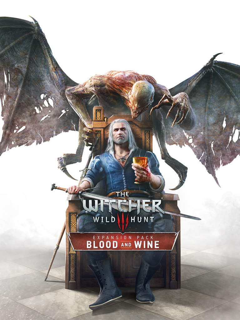 Download mobile wallpaper Wings, Creature, Video Game, The Witcher, Geralt Of Rivia, The Witcher 3: Wild Hunt for free.