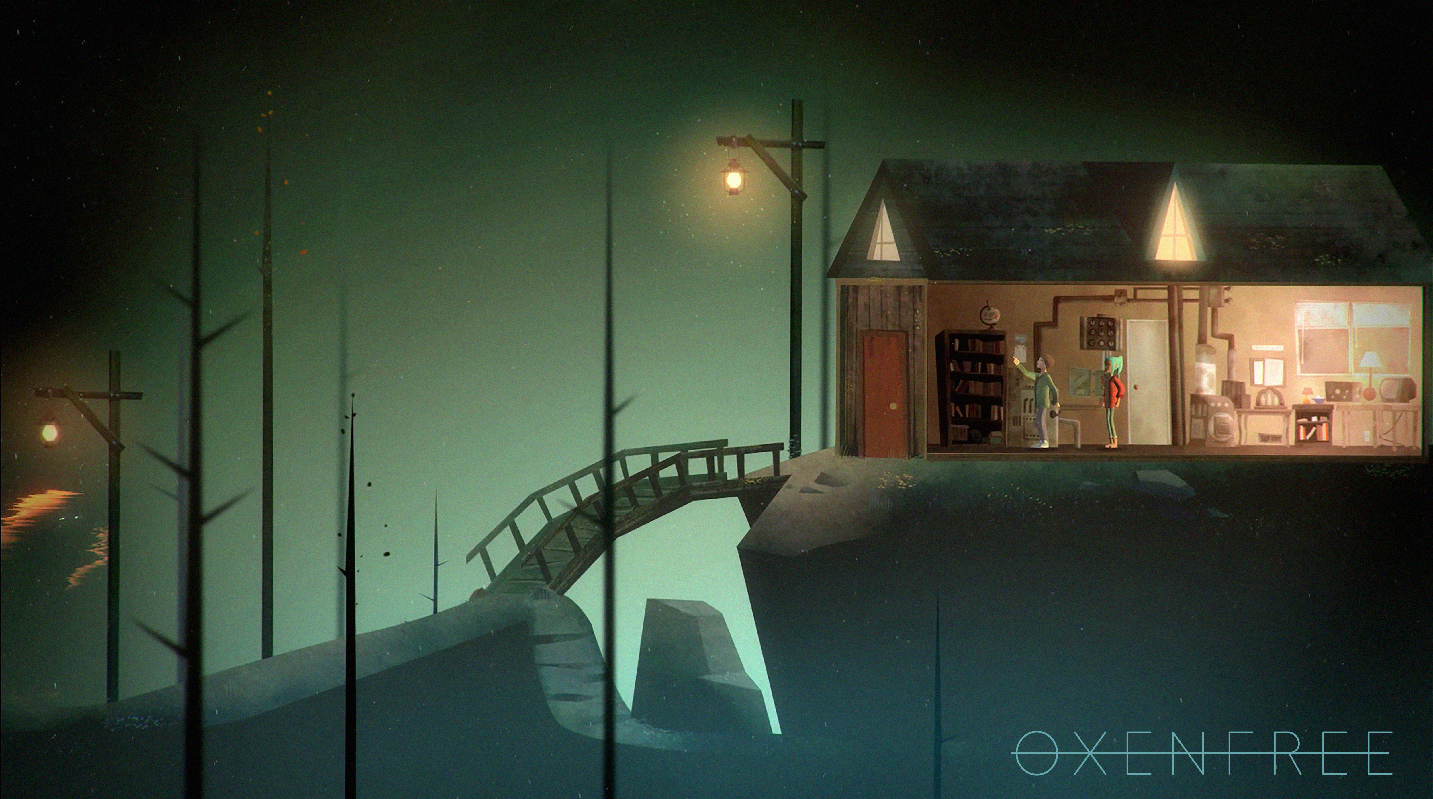 Laden Sie Oxenfree HD-Desktop-Hintergründe herunter