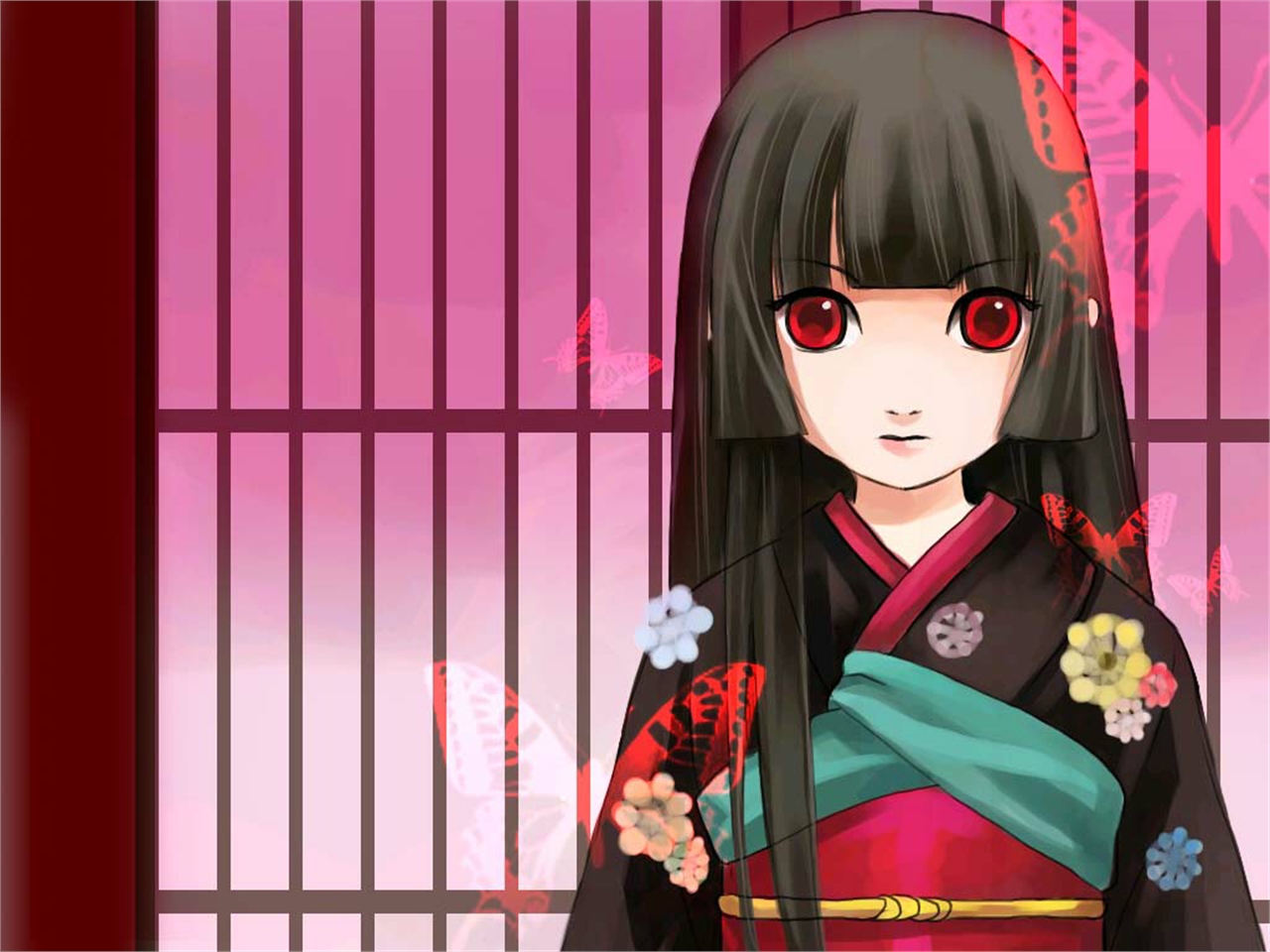 Download mobile wallpaper Anime, Jigoku Shōjo for free.