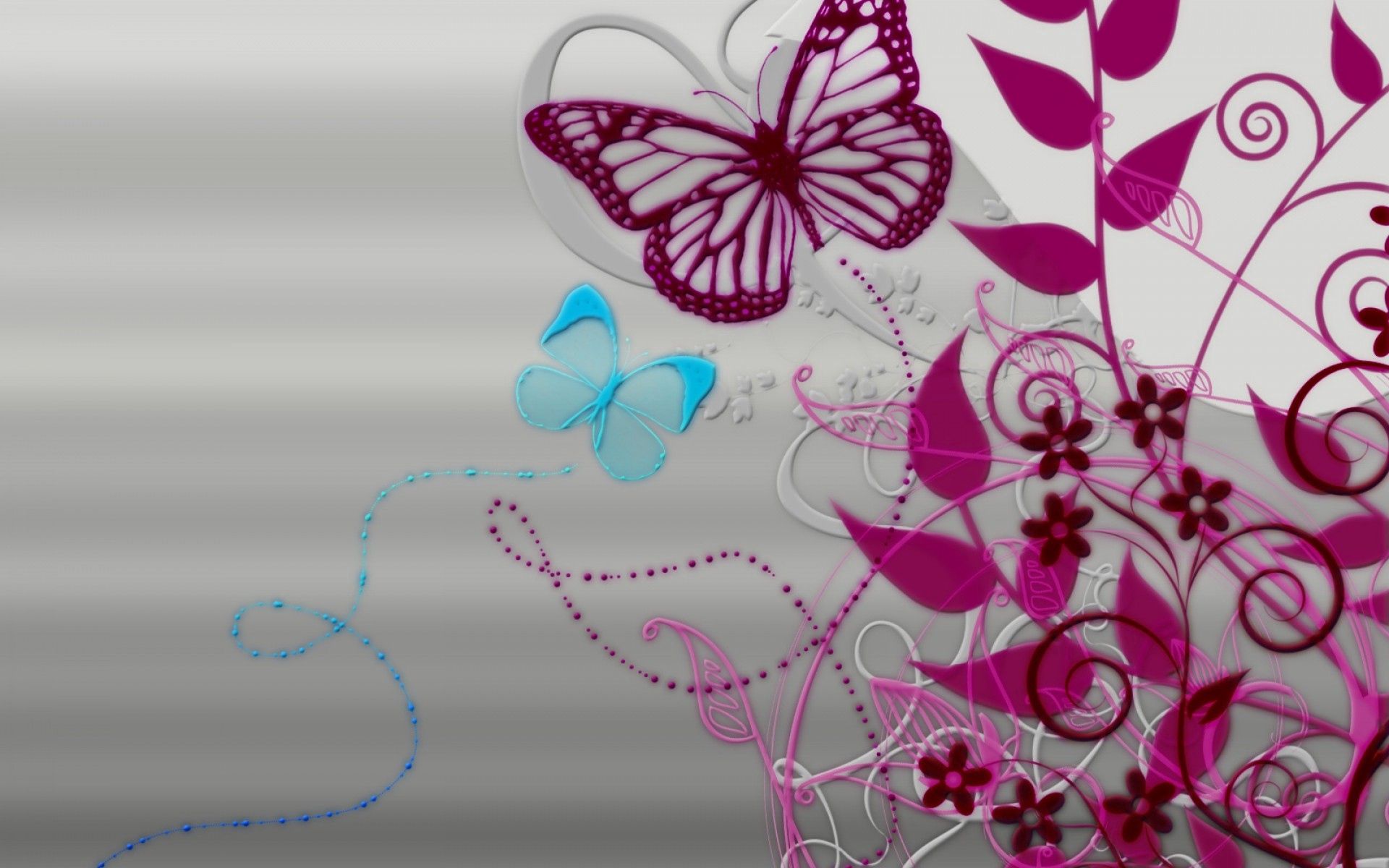 Free download wallpaper Abstract, Lines, Background, Patterns, Butterflies on your PC desktop