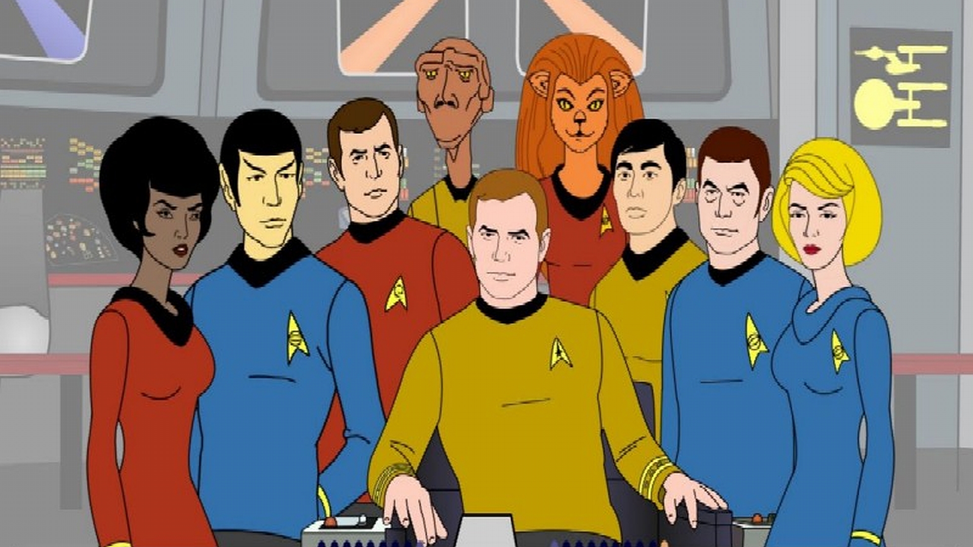 Laden Sie Star Trek: Die Abenteuer Des Raumschiff Enterprise HD-Desktop-Hintergründe herunter