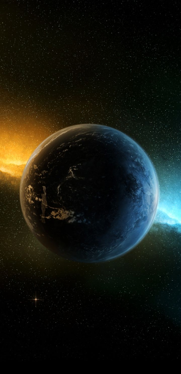 Download mobile wallpaper Light, Planet, Sci Fi for free.