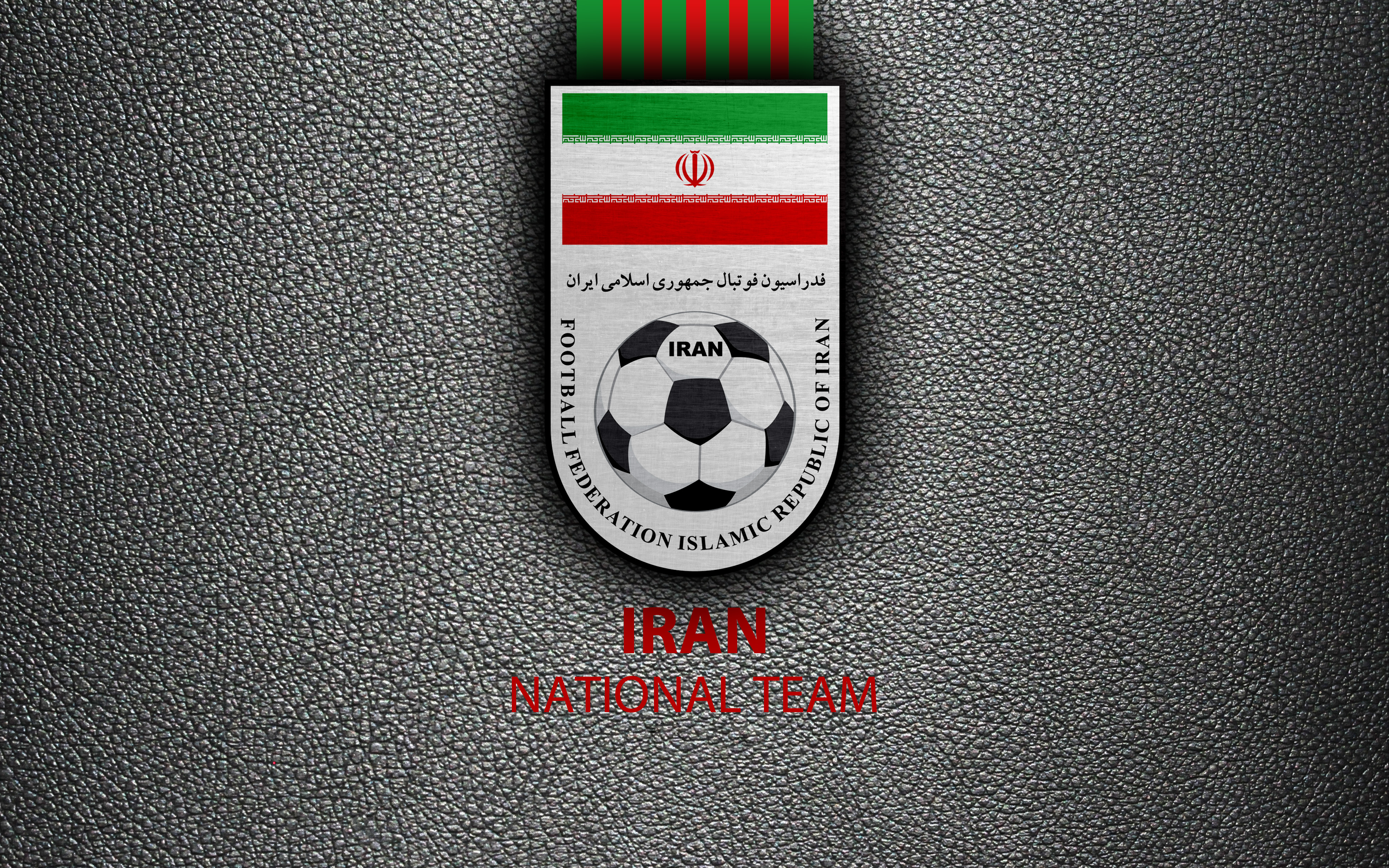 451667 Hintergrundbild herunterladen sport, iranische fußballnationalmannschaft, emblem, iran, logo, fußball - Bildschirmschoner und Bilder kostenlos