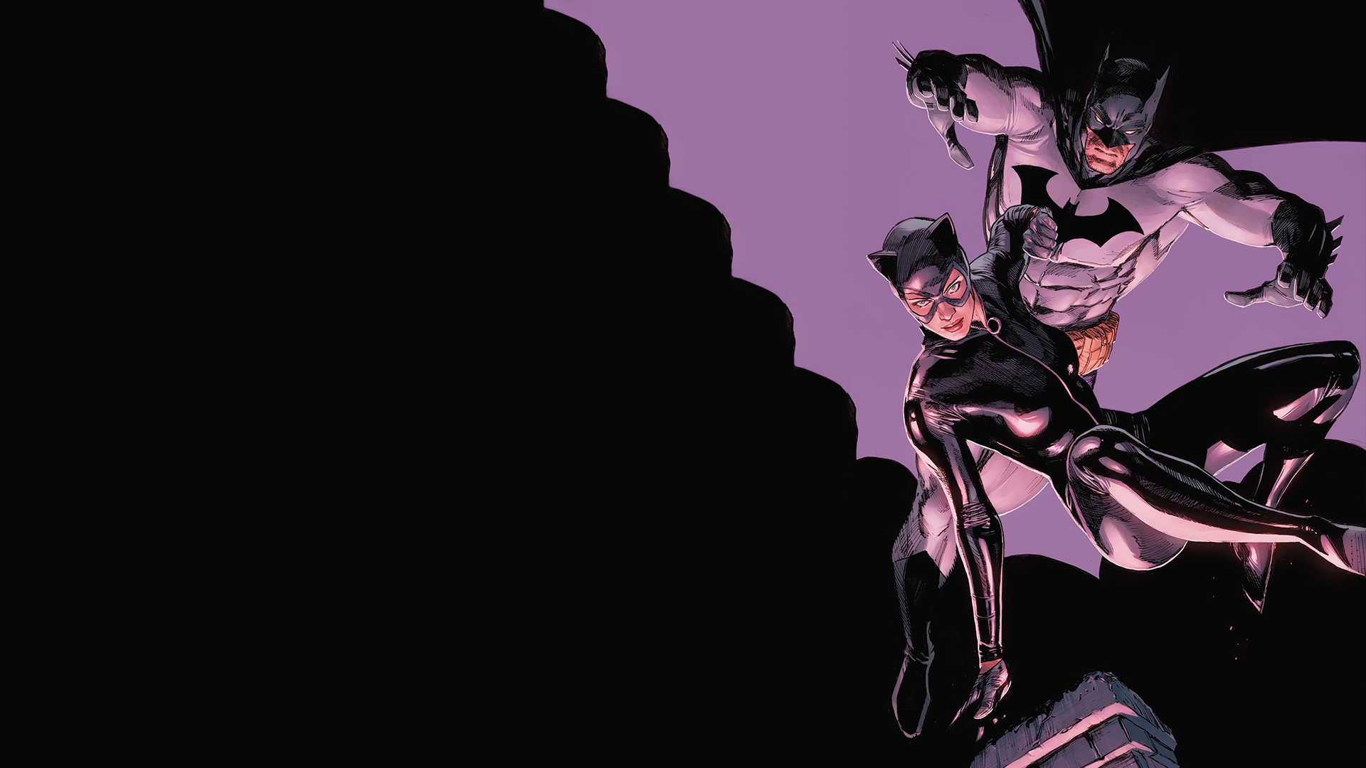 Download mobile wallpaper Batman, Catwoman, Comics for free.