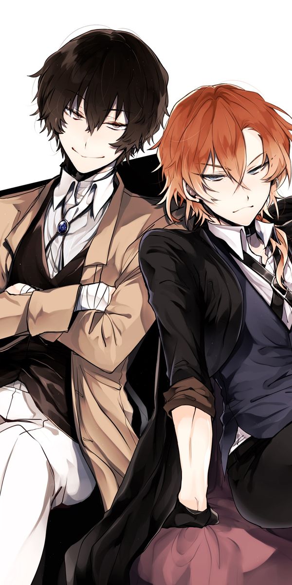 HDデスクトップ 壁紙: 中原中也, 文豪ストレイドッグス, 太宰治, アニメダウンロード無料画像 #917657