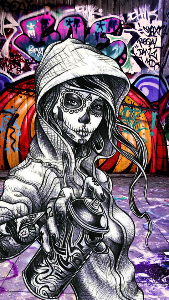 Download mobile wallpaper Graffiti, Artistic for free.