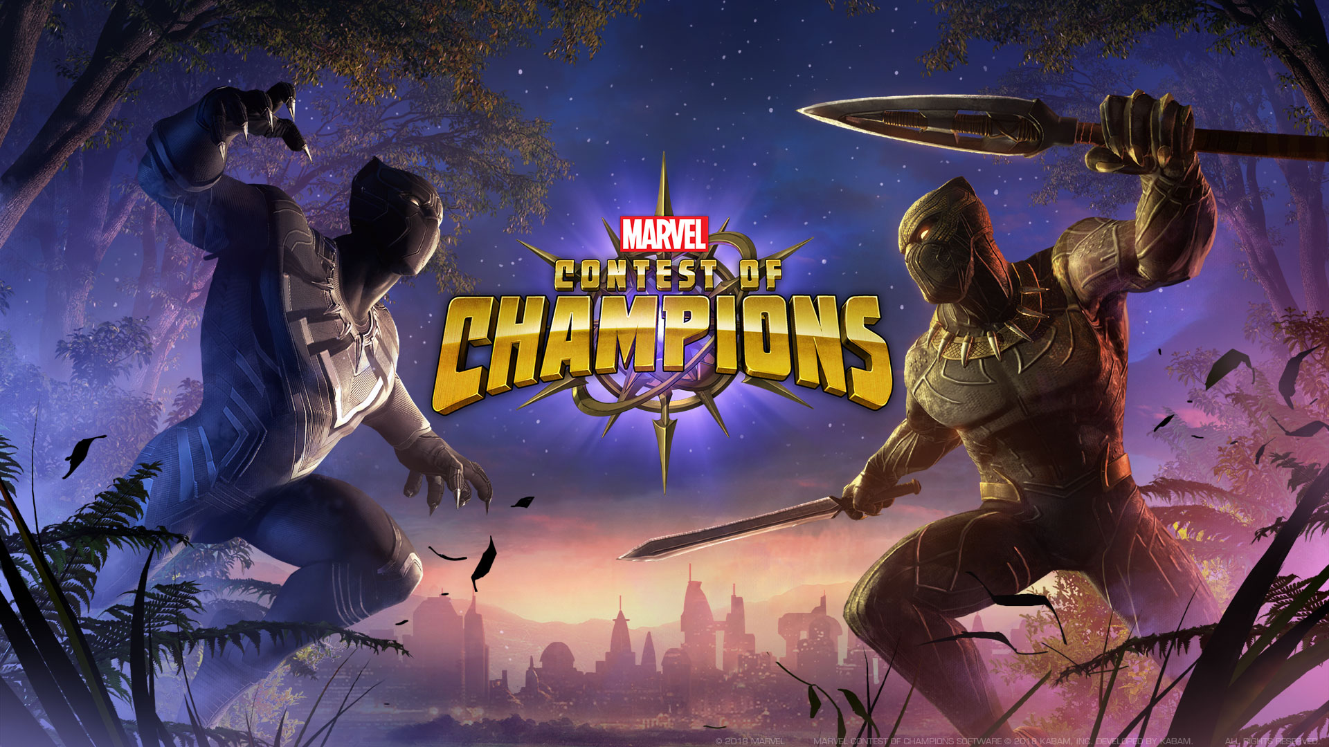 video game, marvel contest of champions, black panther (marvel comics)