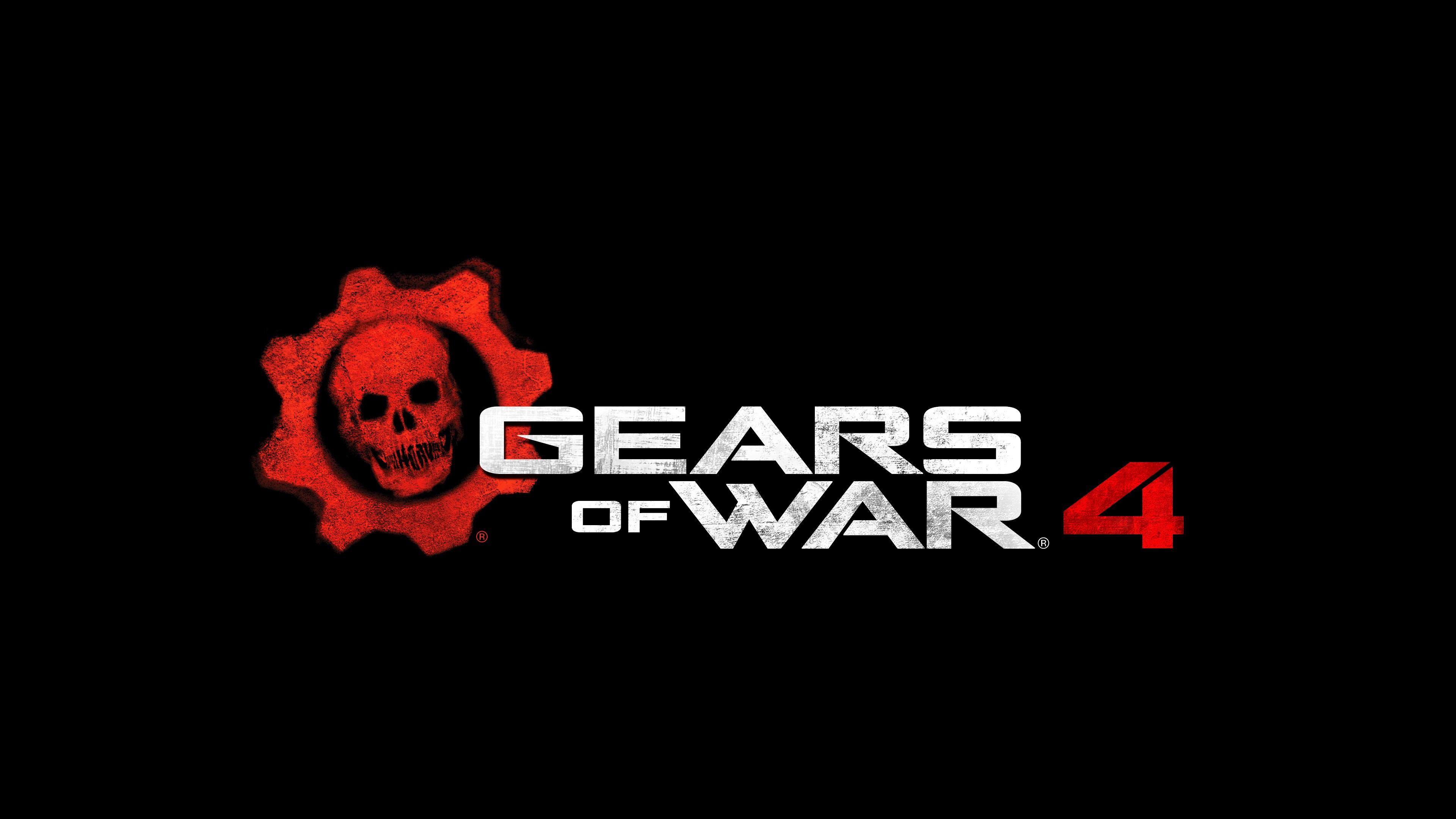 gears of war, video game, gears of war 4, logo
