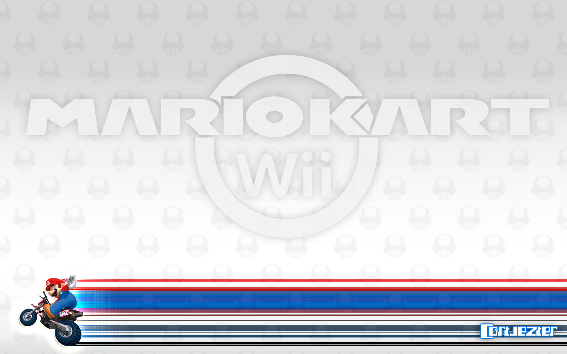 Популярные заставки и фоны Марио Карт Wii на компьютер