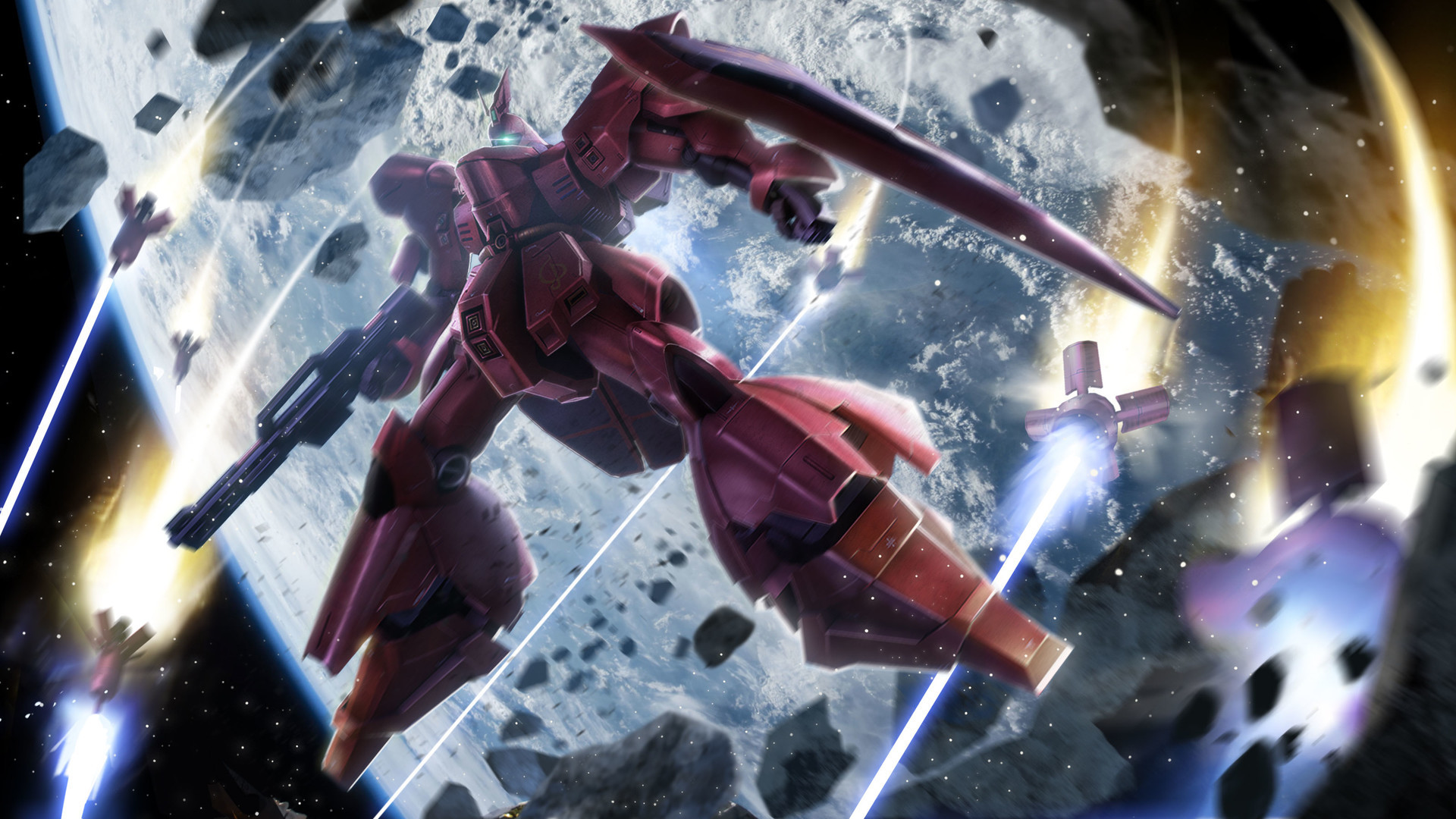 Descarga gratis la imagen Mecha, Animado, Gundam, Msn 04 Sazabí en el escritorio de tu PC