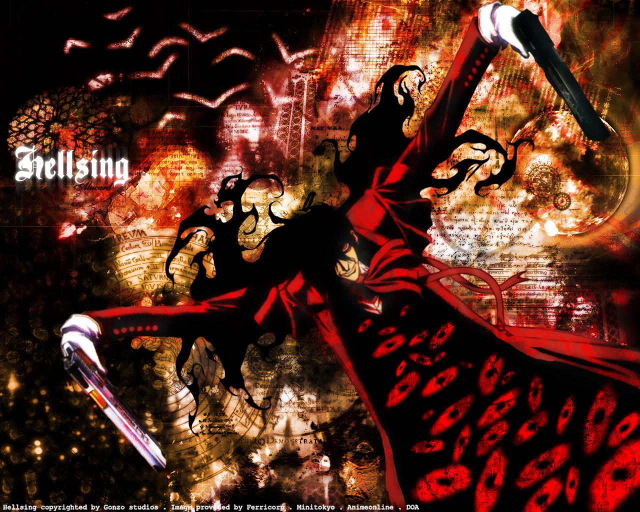 Handy-Wallpaper Animes, Hellsing kostenlos herunterladen.