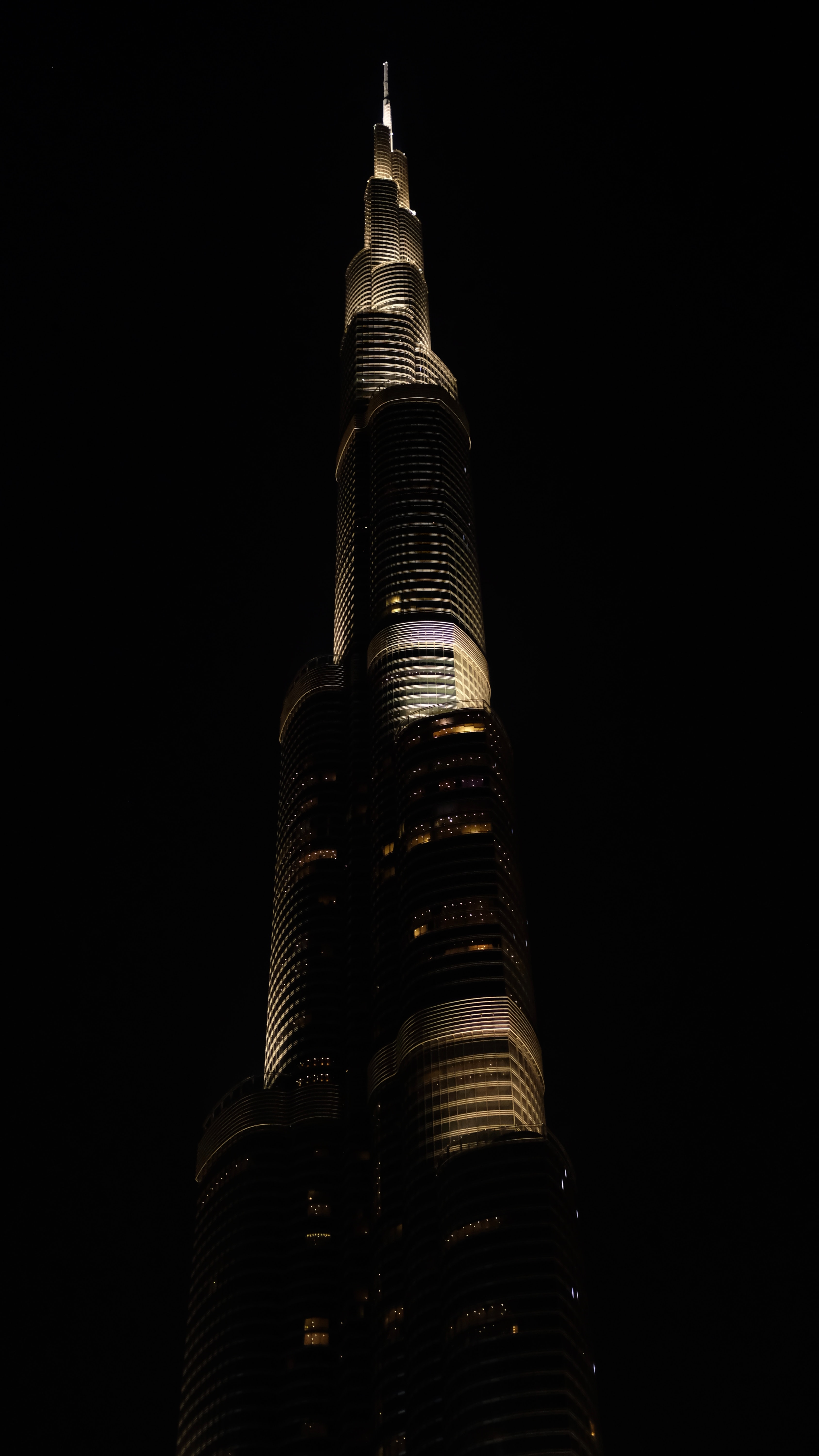 skyscraper, building, architecture, black, night, tower