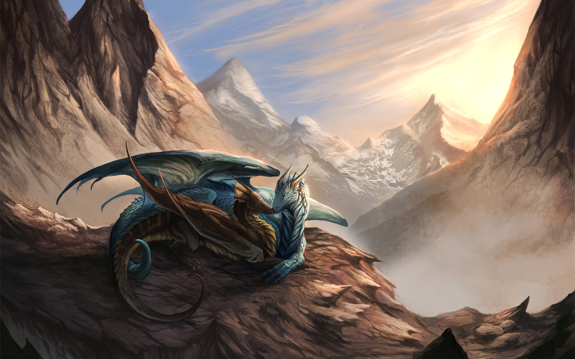 Handy-Wallpaper Fantasie, Drachen kostenlos herunterladen.