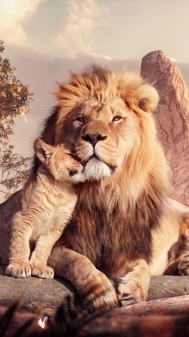 1392881 Hintergrundbild herunterladen filme, der könig der löwen (2019), löwe, simba, mufasa (der könig der löwen) - Bildschirmschoner und Bilder kostenlos