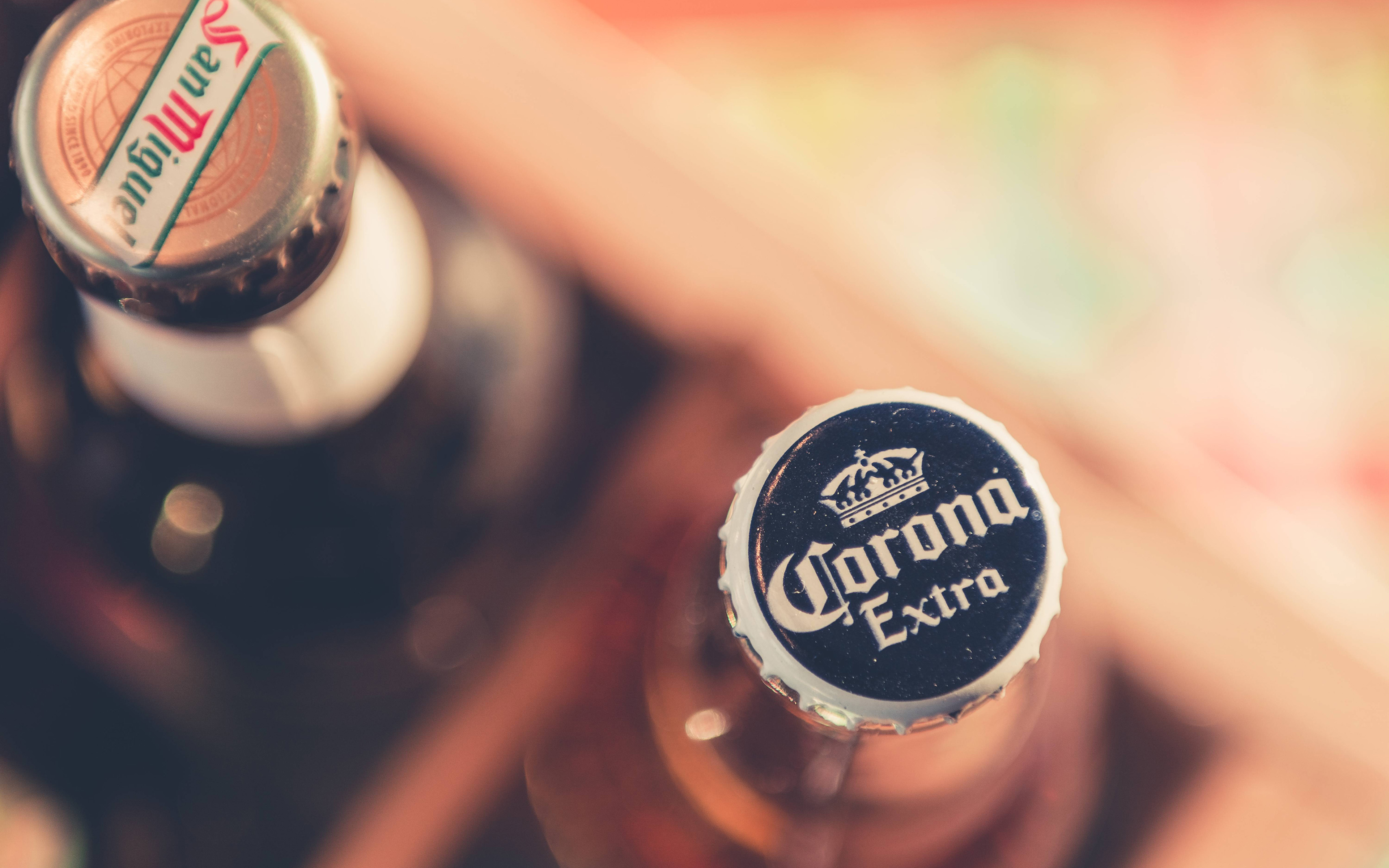 Download mobile wallpaper Beer, Products, Corona, Alcohol, Lager for free.