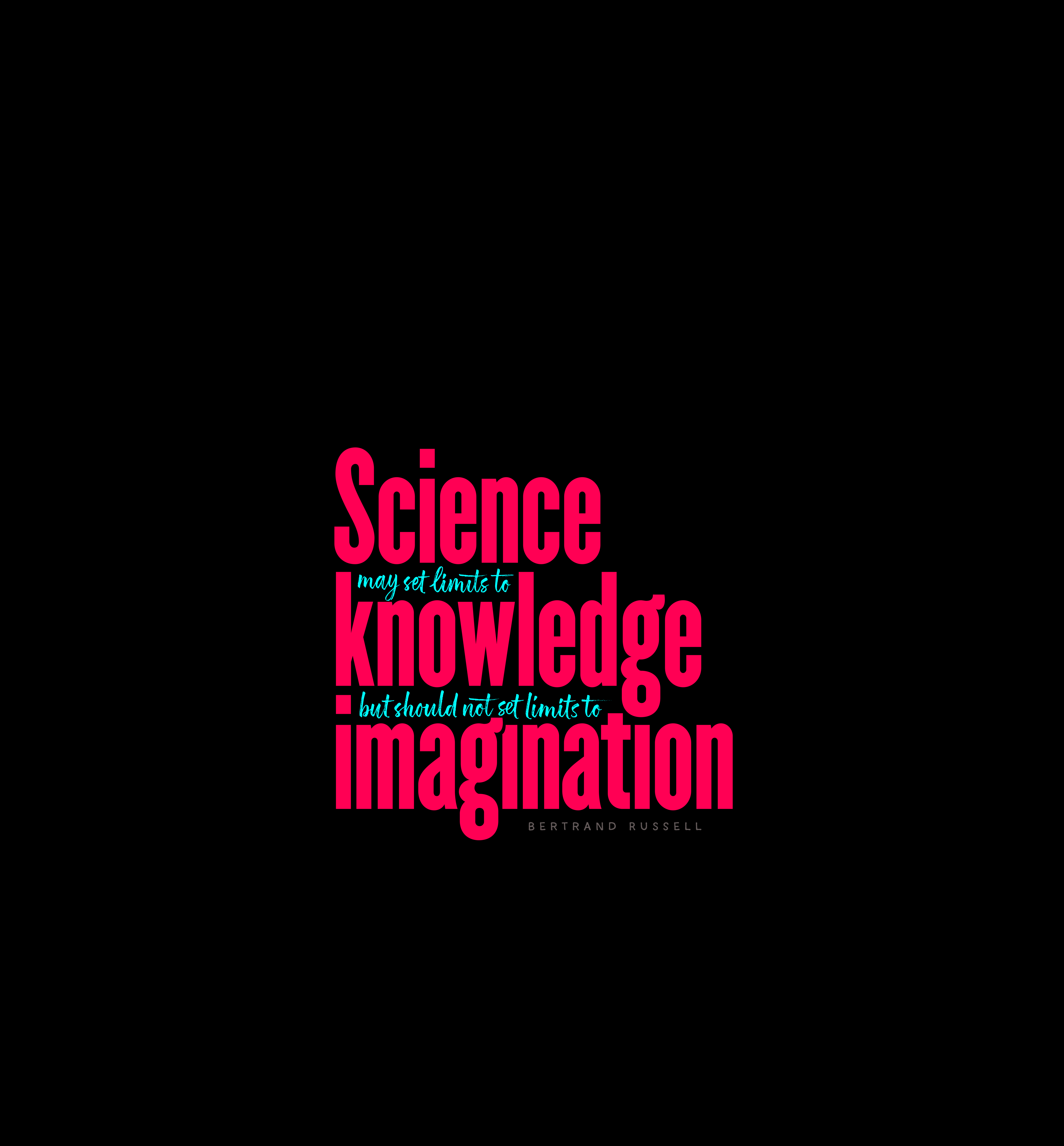 knowledge, quote, science, phrase, quotation, words, imagination
