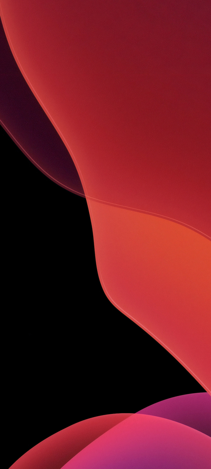 Handy-Wallpaper Abstrakt, Orange Farbe), Apple Inc kostenlos herunterladen.