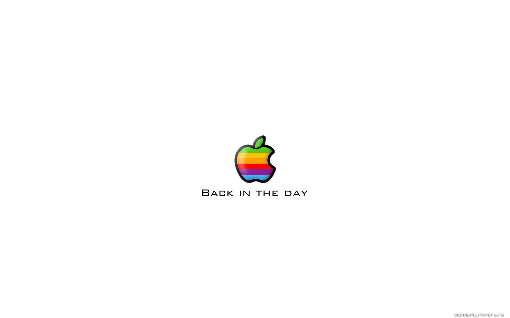 apple, brands, logos, white 4K for PC