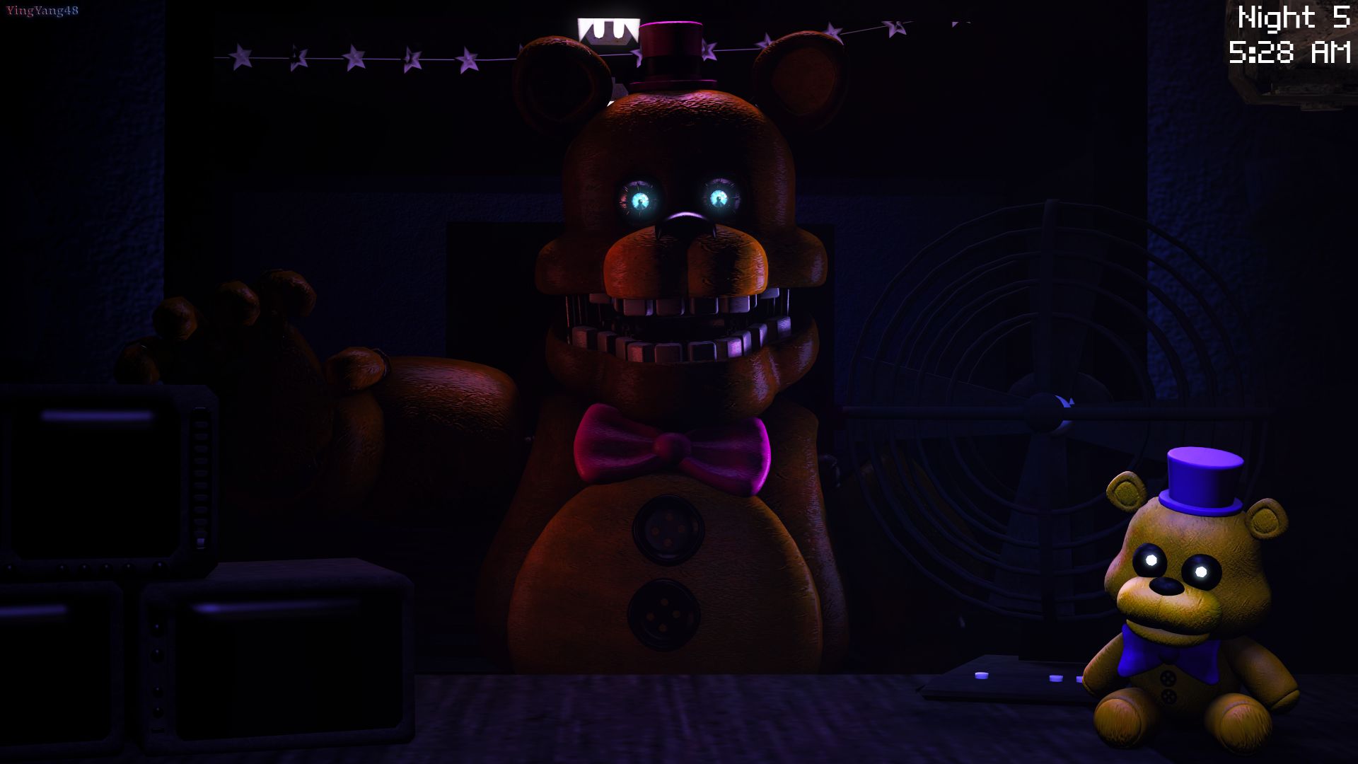 Descarga gratis la imagen Videojuego, Five Nights At Freddy's, Cinco Noches En Freddy's 4 en el escritorio de tu PC