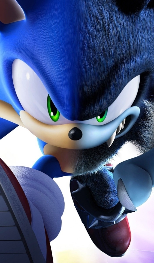 video game, sonic unleashed, sonic the hedgehog, hedgehog, green eyes, sonic
