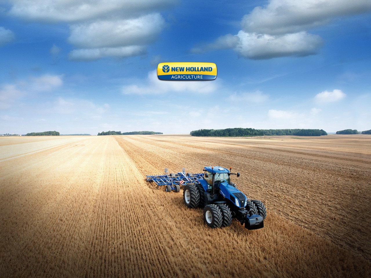 new holland tractor, tractor, vehicles