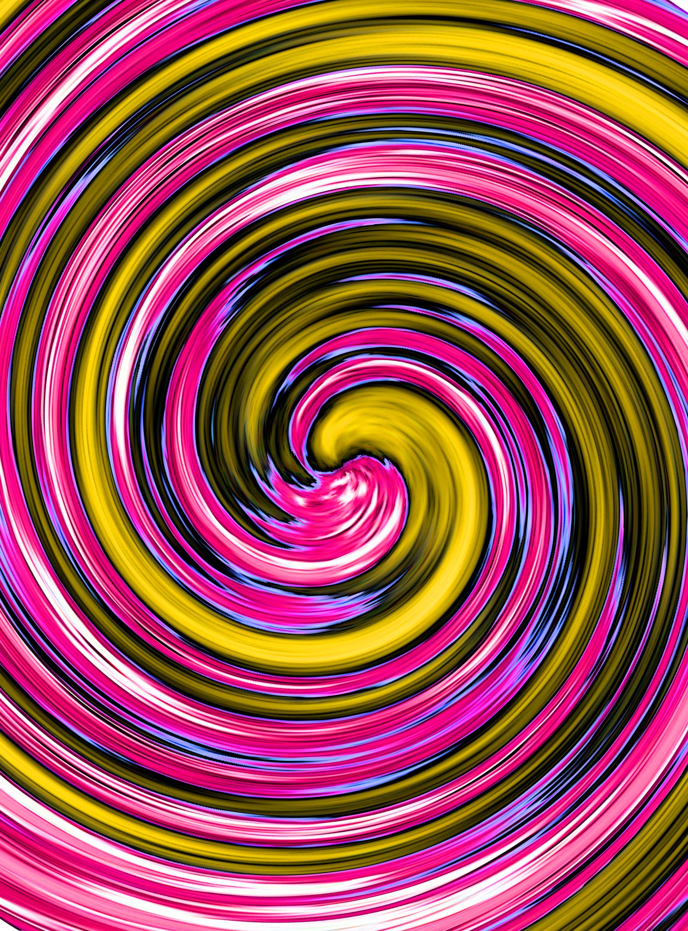 abstract, multicolored, motley, funnel, spiral, swirling, involute