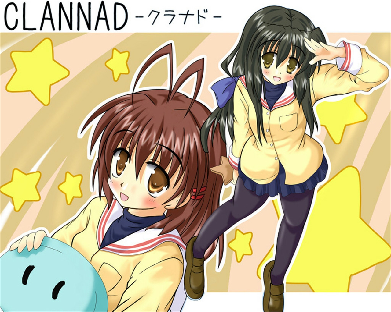 Descarga gratis la imagen Animado, Clannad, Nagisa Furukawa, Fuuko Ibuki en el escritorio de tu PC