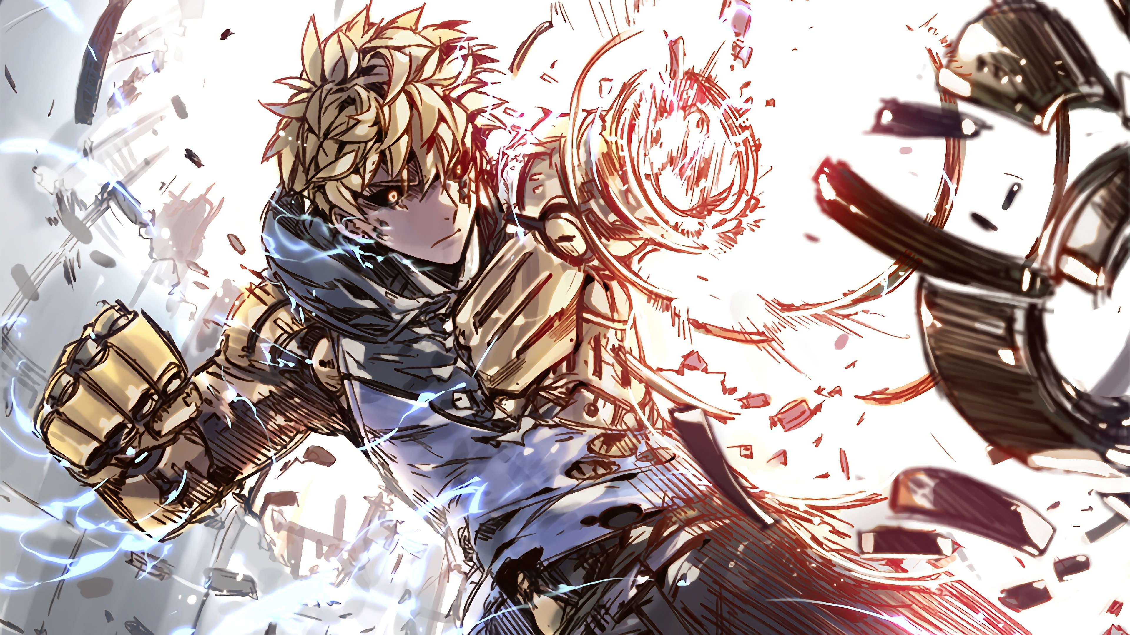 Free download wallpaper Anime, One Punch Man, Genos (One Punch Man) on your PC desktop