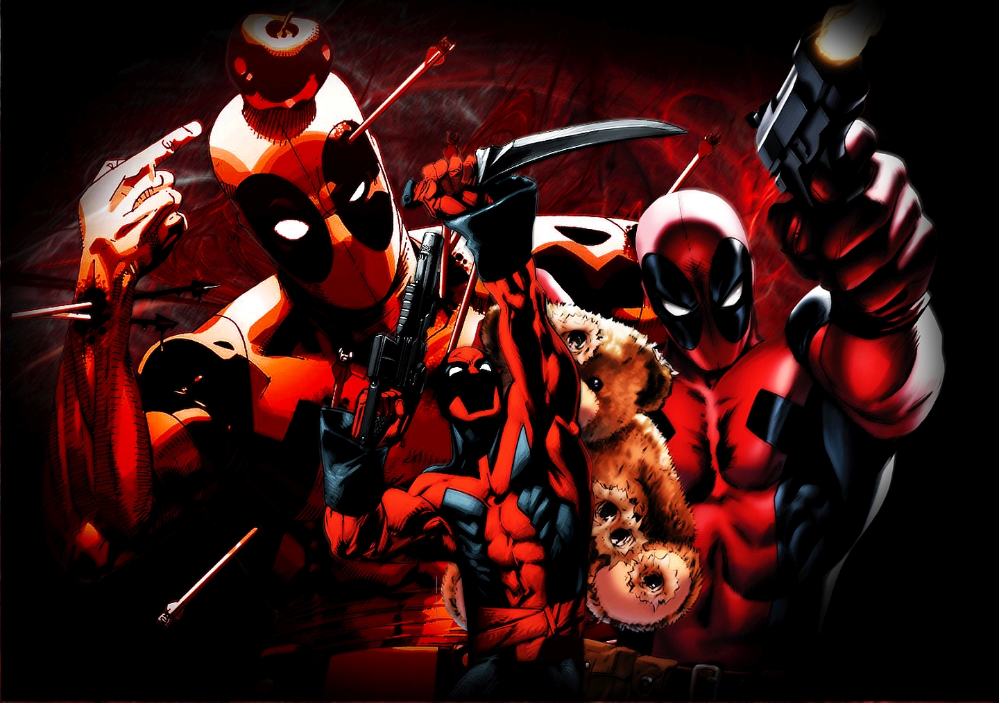 Download mobile wallpaper Deadpool, Comics for free.