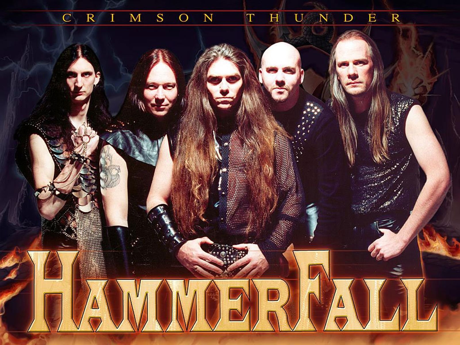 210427 Hintergrundbild herunterladen musik, hammerfall - Bildschirmschoner und Bilder kostenlos