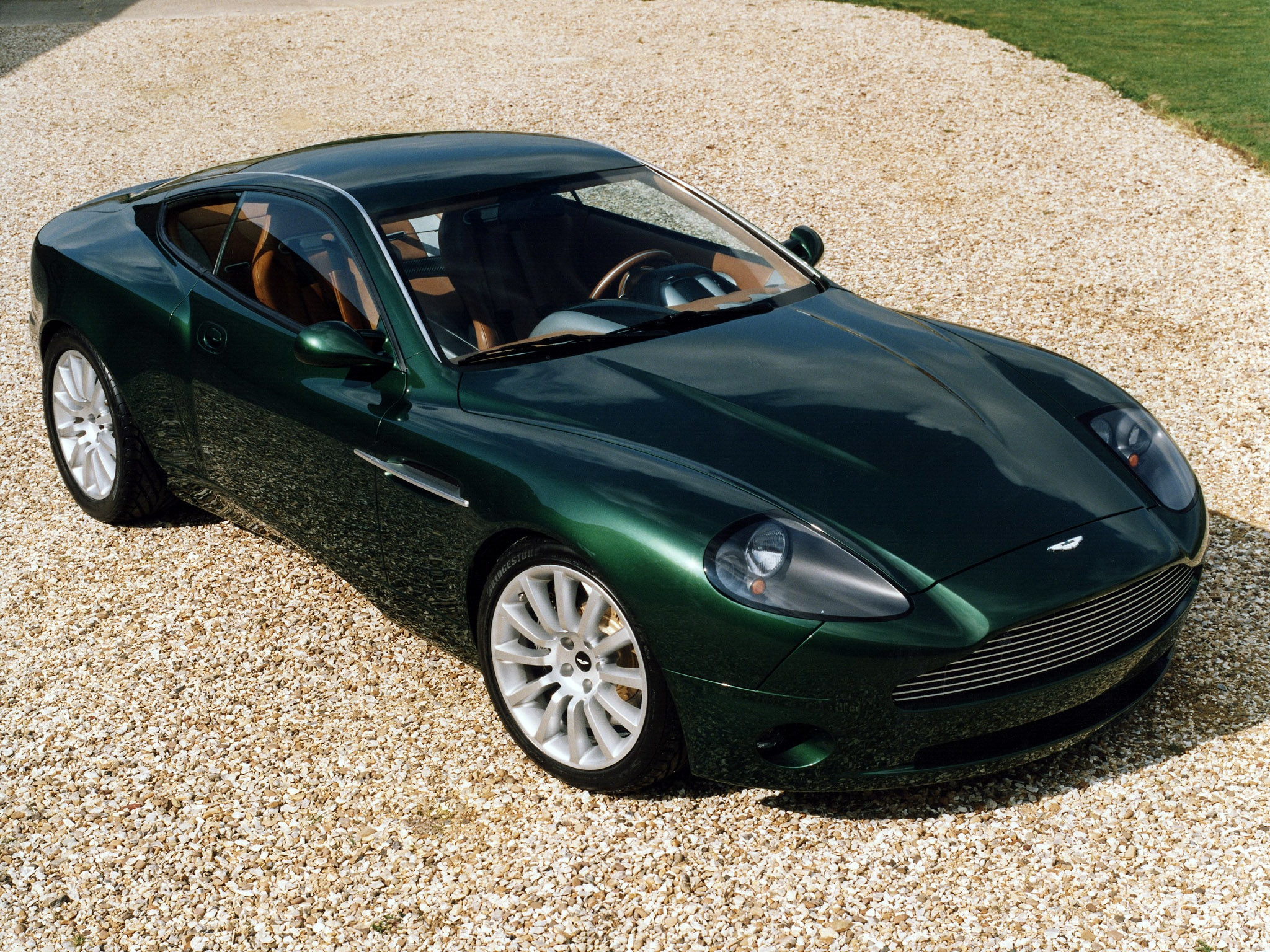 aston martin, auto, cars, green, view from above, concept car, 1998