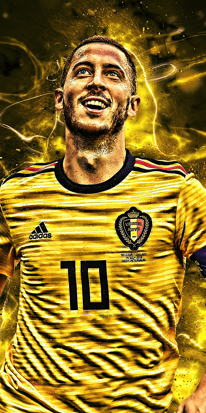 Download mobile wallpaper Sports, Soccer, Eden Hazard, Belgium National Football Team for free.