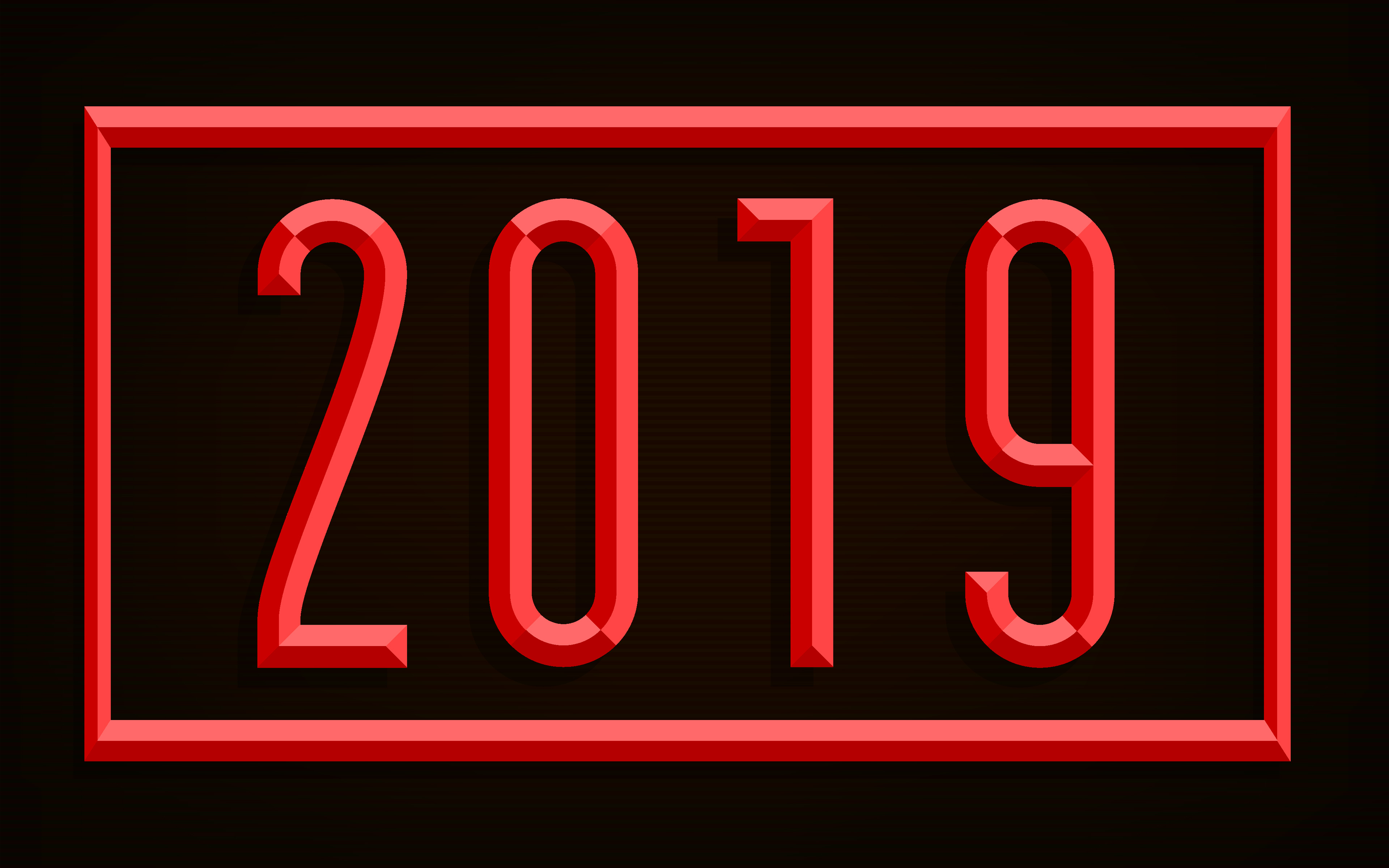 Завантажити шпалери безкоштовно Новий Рік, Свято, Новий Рік 2019 картинка на робочий стіл ПК