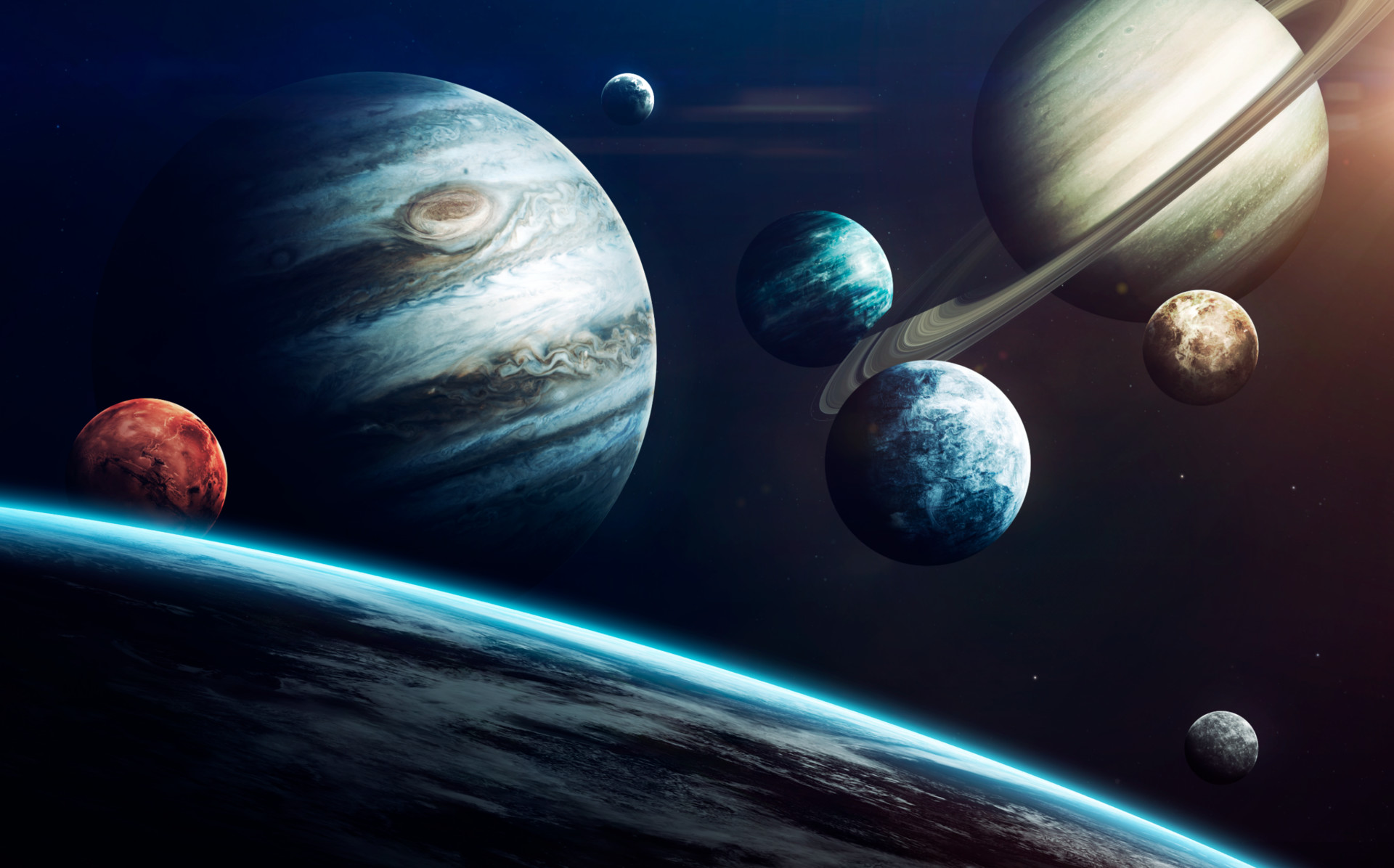 Скачать картинку Планеты, Научная Фантастика в телефон бесплатно.