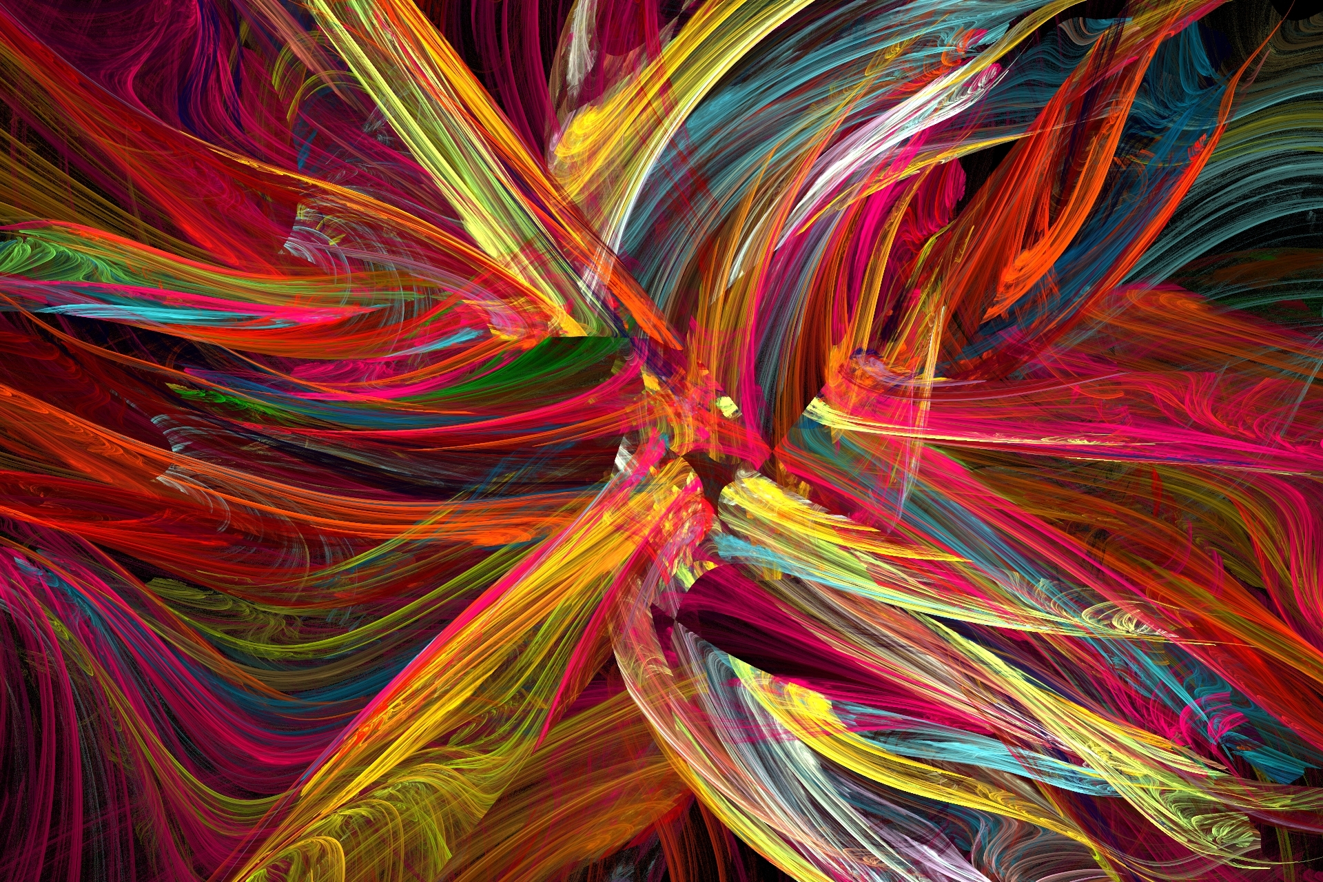 Free download wallpaper Abstract, Fractal, Colors, Colorful on your PC desktop