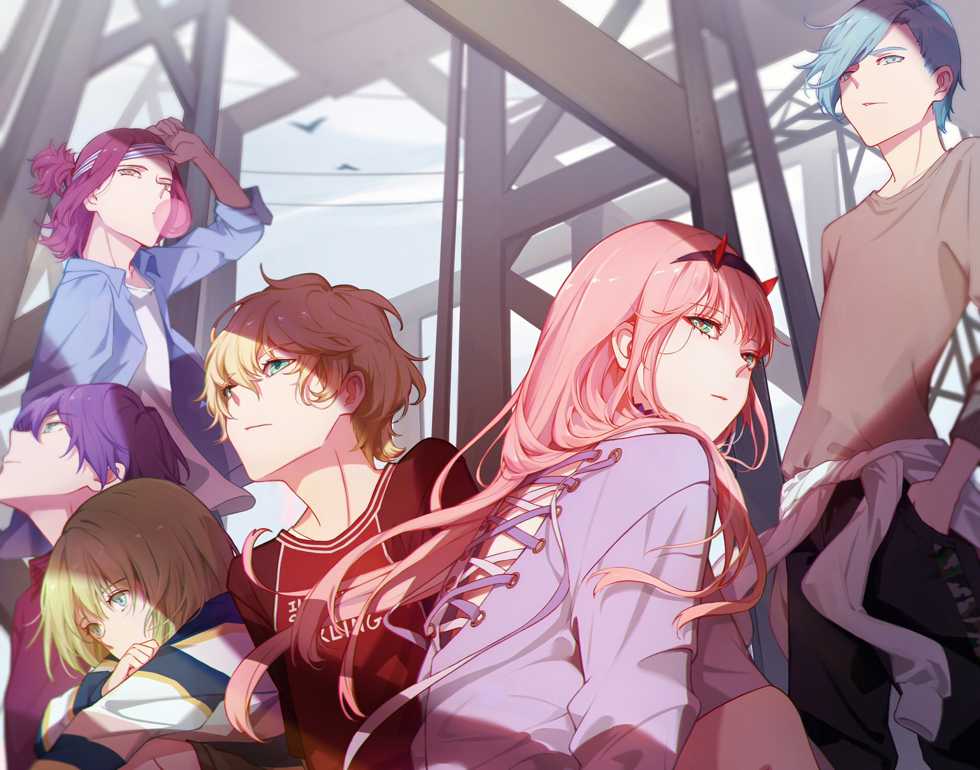 Descarga gratuita de fondo de pantalla para móvil de Animado, Darling In The Franxx, Zero Two (Darling En El Franxx).