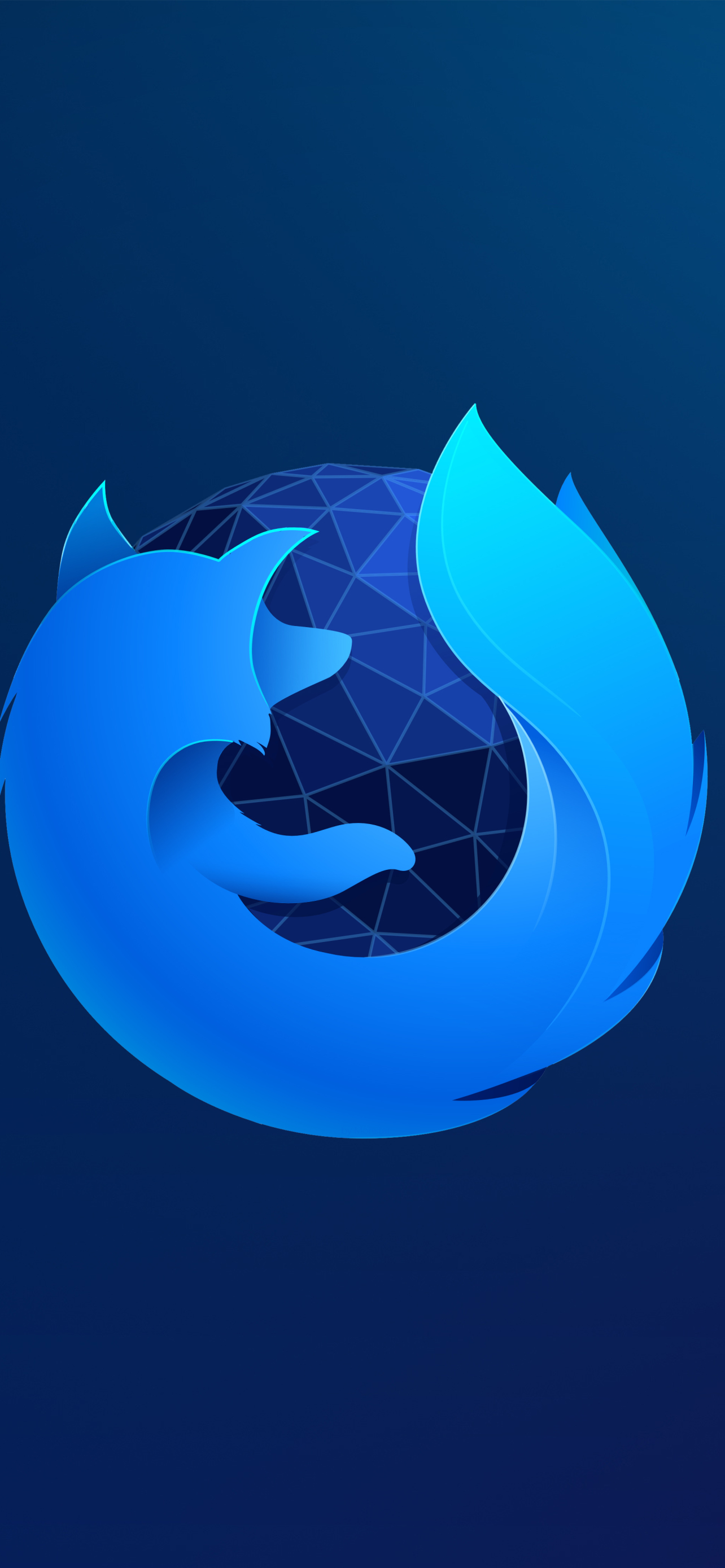 Download mobile wallpaper Technology, Logo, Firefox for free.