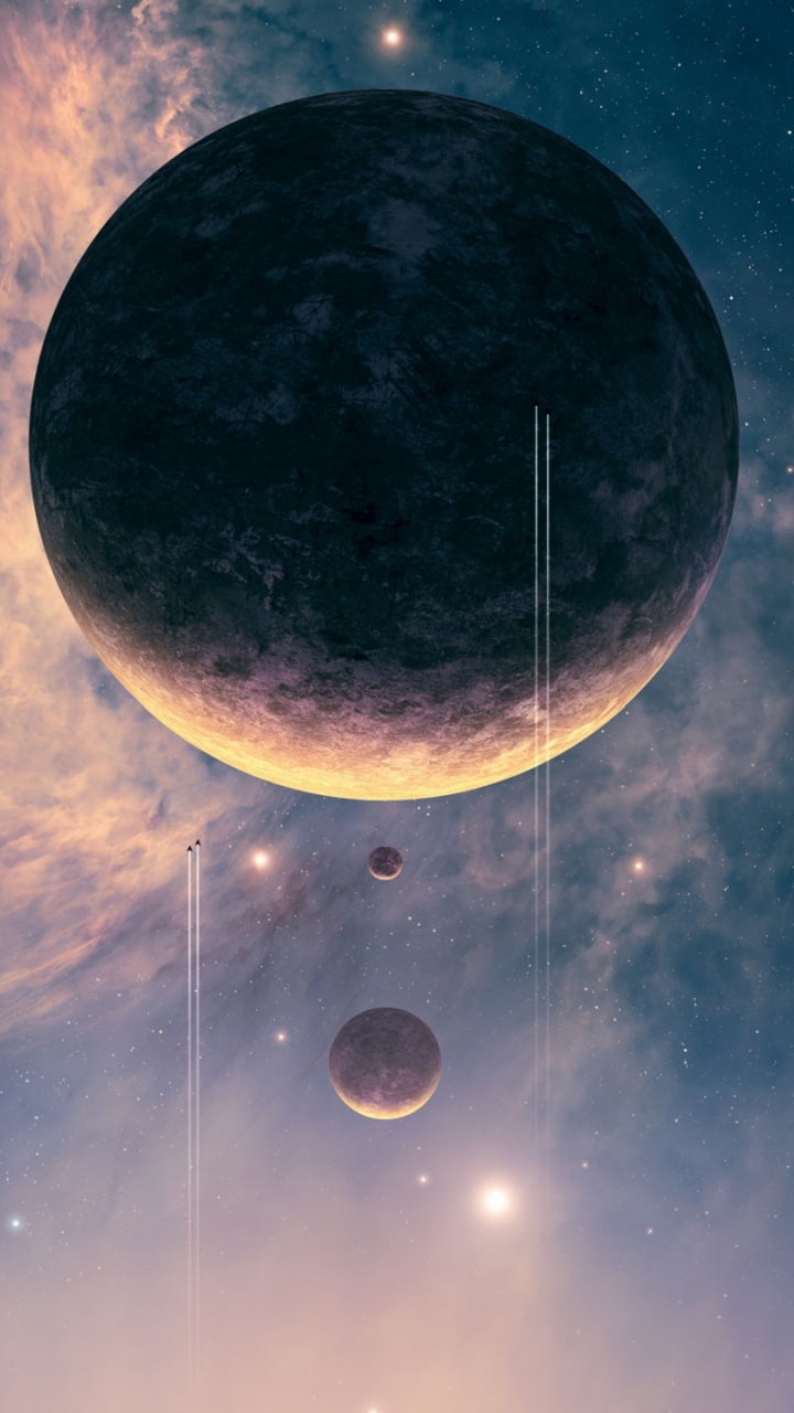 Handy-Wallpaper Planet, Science Fiction kostenlos herunterladen.