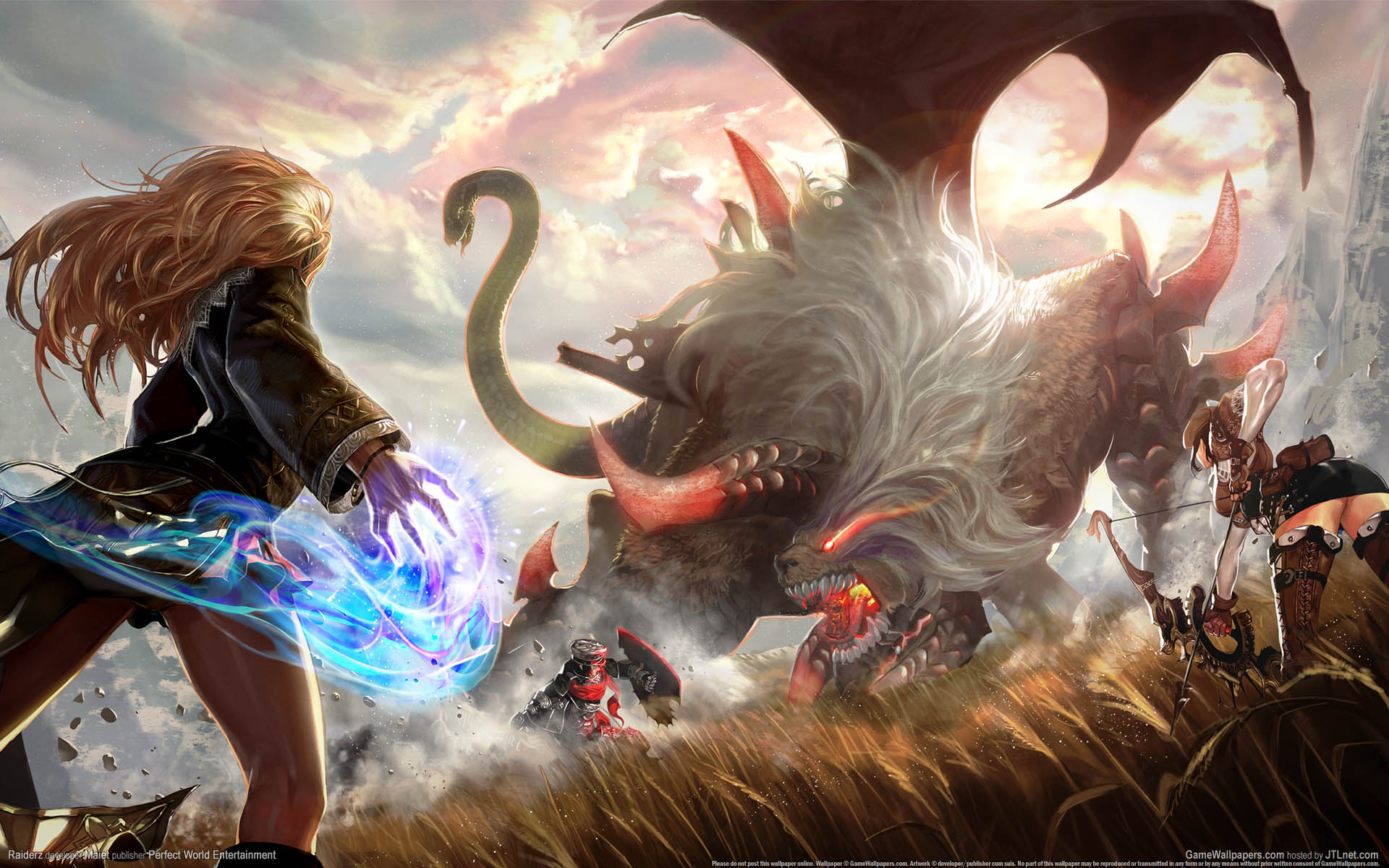 Download mobile wallpaper Raiderz, Knight, Video Game for free.