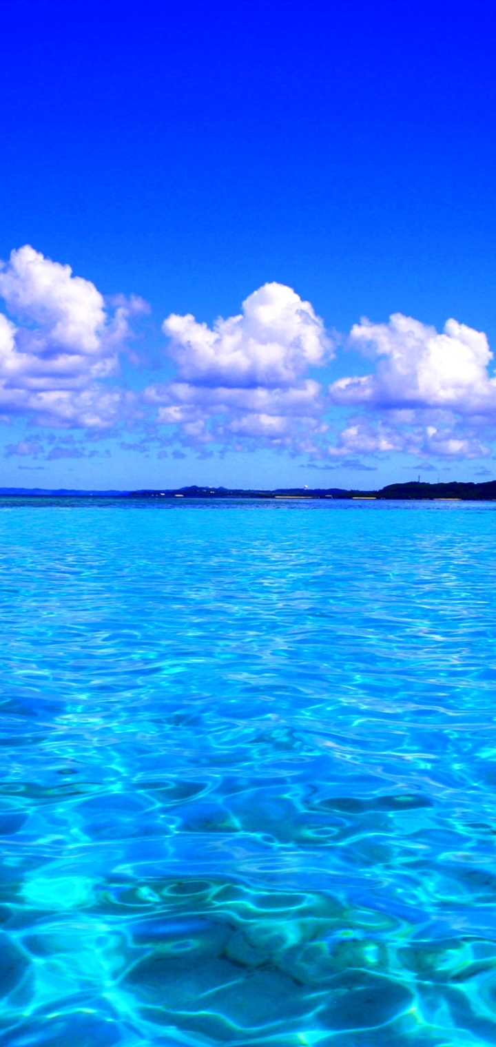 無料モバイル壁紙地平線, 海洋, 青い, 地球, 空, カリブ海をダウンロードします。