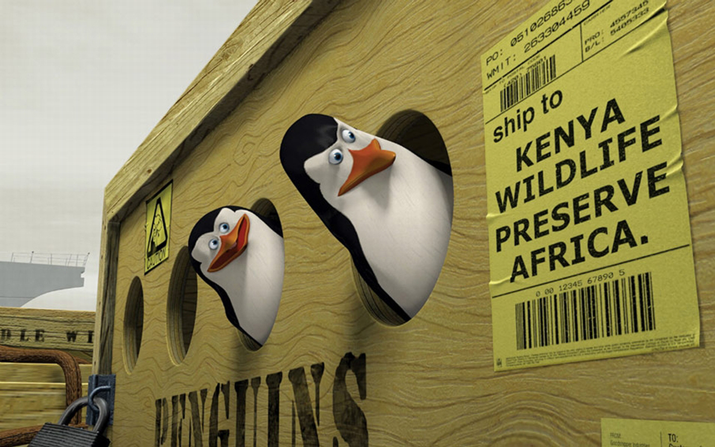 633398壁紙のダウンロードテレビ番組, マダガスカルのペンギン-スクリーンセーバーと写真を無料で