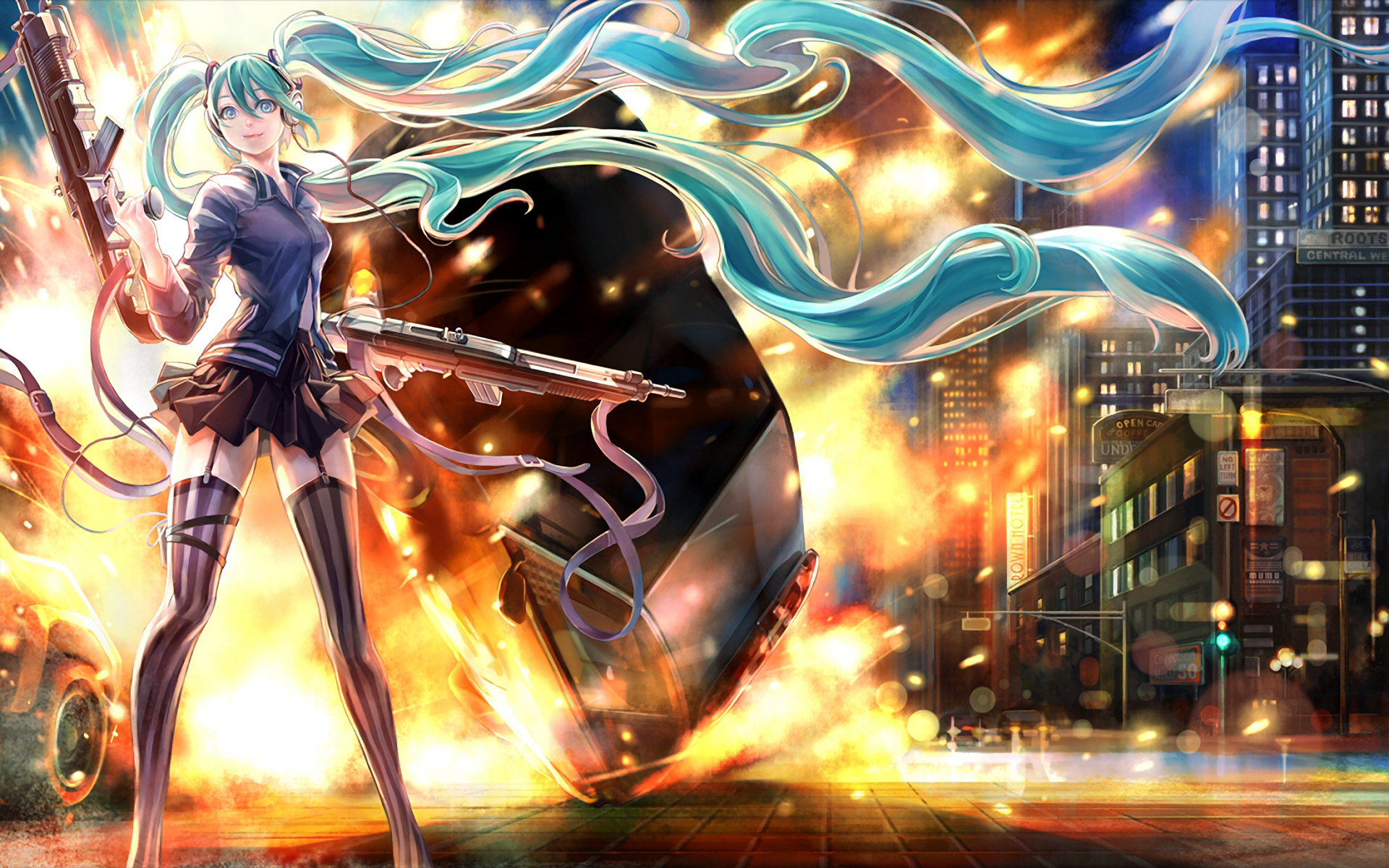 Free download wallpaper Anime, Vocaloid, Hatsune Miku on your PC desktop