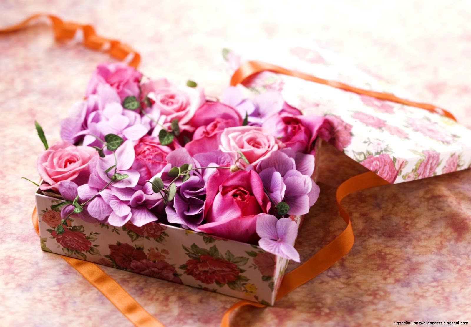 Free download wallpaper Flower, Rose, Vintage, Box, Man Made, Pink Flower on your PC desktop