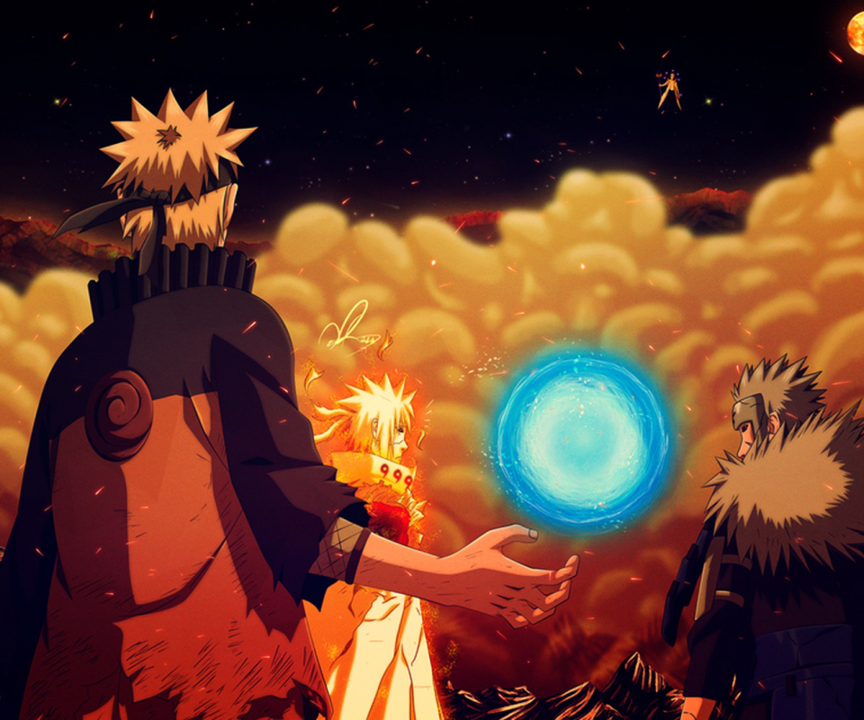 Descarga gratuita de fondo de pantalla para móvil de Naruto, Animado, Sasuke Uchiha, Minato Namikaze, Naruto Uzumaki, Madara Uchiha, Tobirama Senju.